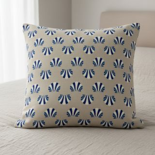 Țesătură decorativă Linenlook Seashell blue