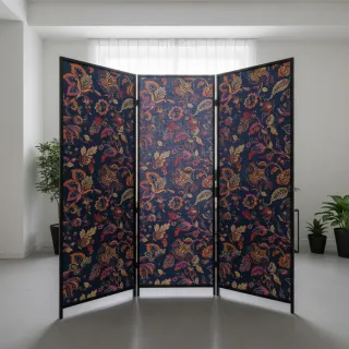 Țesătură decorativă jacquard Inaya bleu