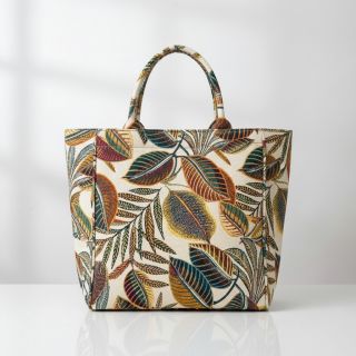 Țesătură decorativă jacquard Cacao allover multico