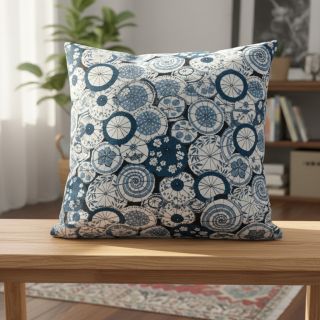 Țesătură decorativă jacquard Kusmi bleu