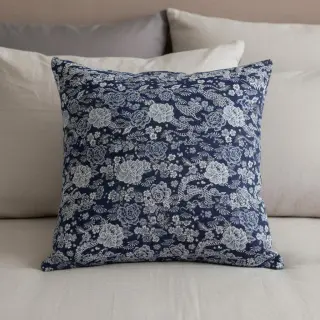 Țesătură decorativă jacquard Draco indigo