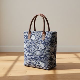 Țesătură decorativă jacquard Draco indigo