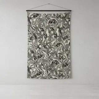 Țesătură decorativă jacquard Fortuna blanc