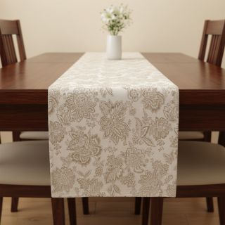 Țesătură decorativă jacquard Jacobean lin