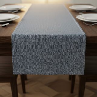 Țesătură decorativă DOBBY Zigzag navy blue