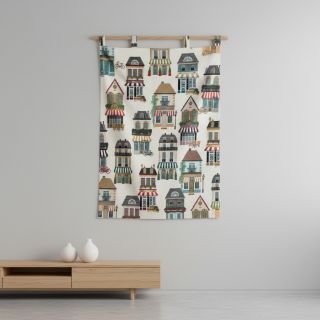 Țesătură decorativă premium Shop Boutique City digital print