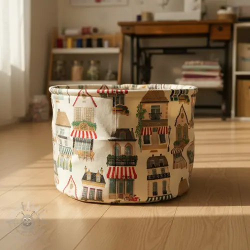 Țesătură decorativă premium Shop Boutique City digital print