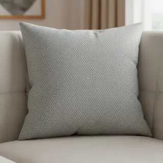 Țesătură decorativă DOBBY Coloured Dot grey