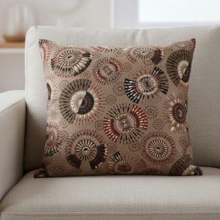 Țesătură decorativă jacquard Mandala Circle Sun