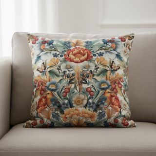 Țesătură decorativă premium Linenlook Bloom Fruit Paradise digital print