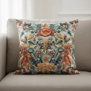 Țesătură decorativă premium Linenlook Bloom Fruit Paradise digital print