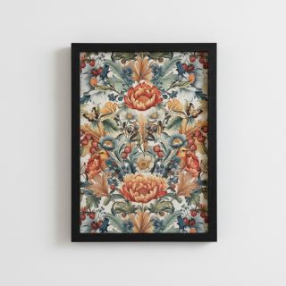 Țesătură decorativă premium Linenlook Bloom Fruit Paradise digital print