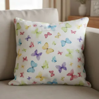 Țesătură decorativă premium Butterfly Magic Fly digital print