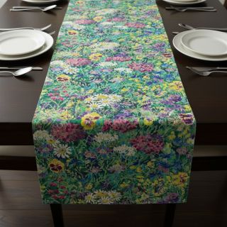 Țesătură decorativă premium Spring Flower Garden digital print