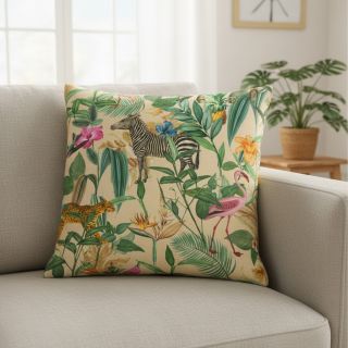 Țesătură decorativă premium Tropical Jungle Dream digital print