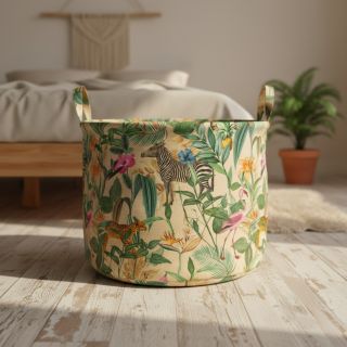 Țesătură decorativă premium Tropical Jungle Dream digital print