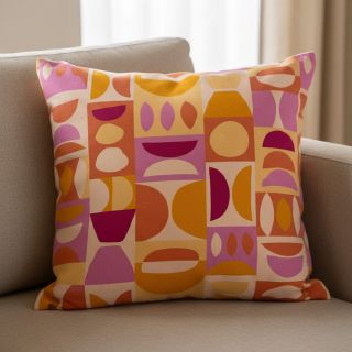 Țesătură decorativă premium Abstract Form Block digital print