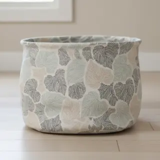Țesătură decorativă premium Botanic Heart Leaf