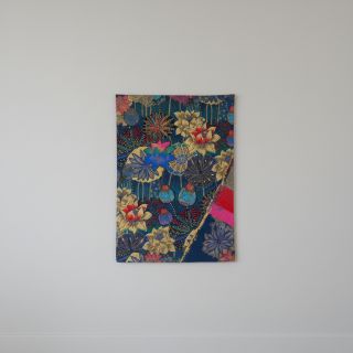 Țesătură decorativă jacquard Opium allover bleu