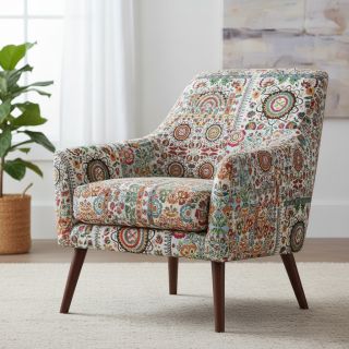 Țesătură decorativă jacquard Ethnic multico