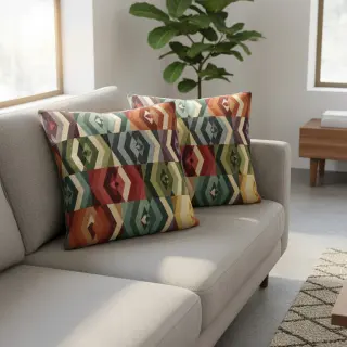 Țesătură decorativă GOBELIN PREMIUM Graphic Diamond Line