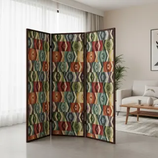 Țesătură decorativă GOBELIN PREMIUM Graphic Diamond Line