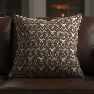 Țesătură decorativă jacquard DOUBLE FACE Landhaus Deer Heart taupe