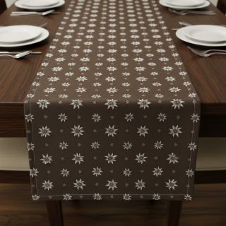 Țesătură decorativă jacquard DOUBLE FACE Landhaus Edelweiss taupe