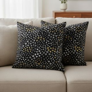 Țesătură decorativă jacquard Flower Mix Sprinkle metallic deluxe