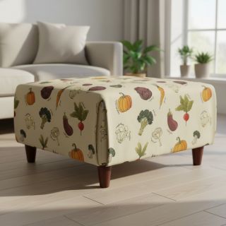 Țesătură decorativă Veggie Harvest Garden digital print
