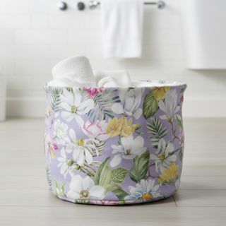 Țesătură decorativă Genoveva flower lila digital print