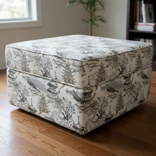 Țesătură decorativă Haru beige digital print