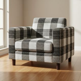 Țesătură decorativă jacquard TWEED allover graphite
