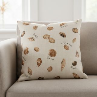 Țesătură decorativă Linenlook Sea shell path