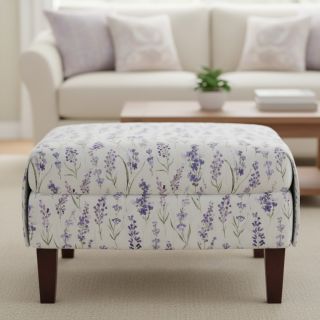 Țesătură decorativă premium Watercolour lavender field