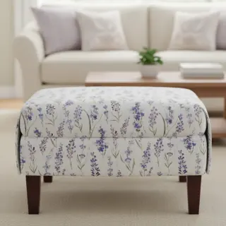 Țesătură decorativă premium Watercolour lavender field