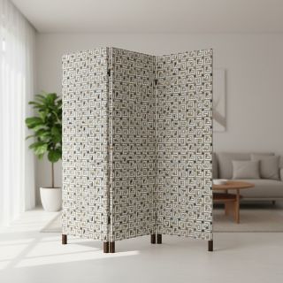 Țesătură decorativă jacquard Pagne allover jaune