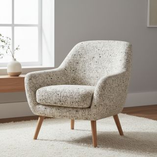 Țesătură decorativă Linenlook Dog cartoon line