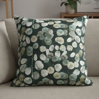 Țesătură decorativă Eucalyptus boho leaf digital print