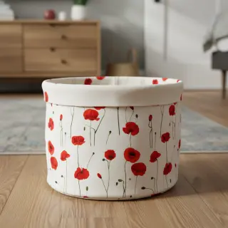 Țesătură decorativă premium Poppy field