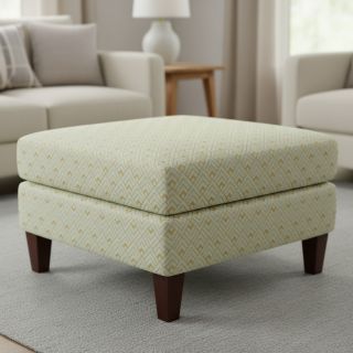 Țesătură decorativă Linenlook Art deco cubes mint metallic premium