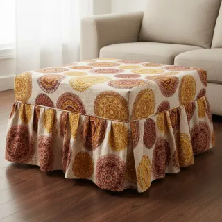 Țesătură decorativă premium Mandala circle