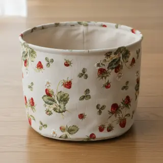 Țesătură decorativă Linenlook Wild strawberries