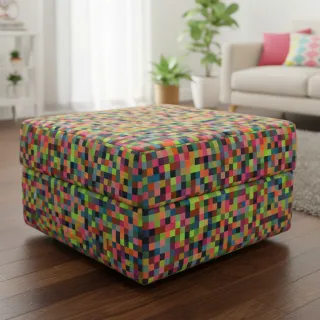 Țesătură decorativă déco jacquard Pixels