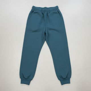 Jerse trening pieptănat MELANGE dark petrol