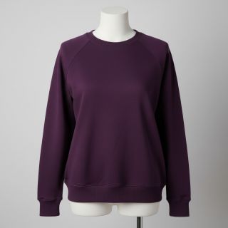Jerse trening pieptănat MELANGE bordeaux