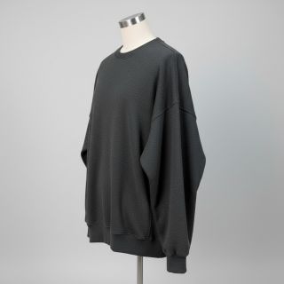 Jerse trening pieptănat MELANGE dark grey