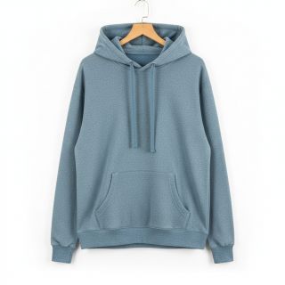 Jerse trening pieptănat MELANGE old blue