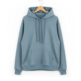 Jerse trening pieptănat MELANGE old blue