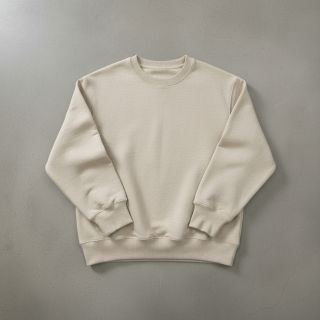 Jerse trening pieptănat MELANGE sand